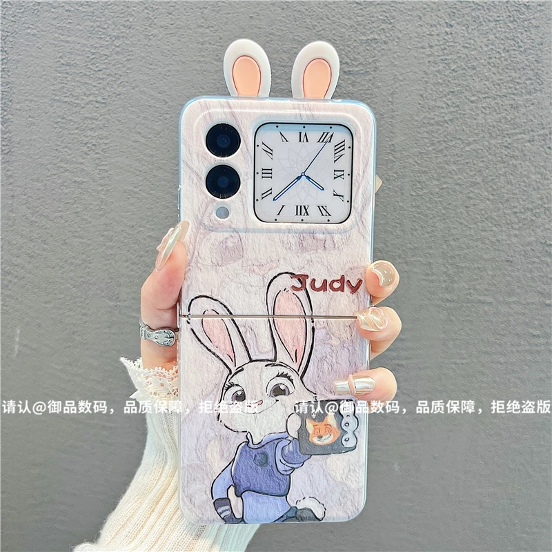 （华为novaflip系列）透明折叠壳适用华为novaflip手机壳防摔爆款潮