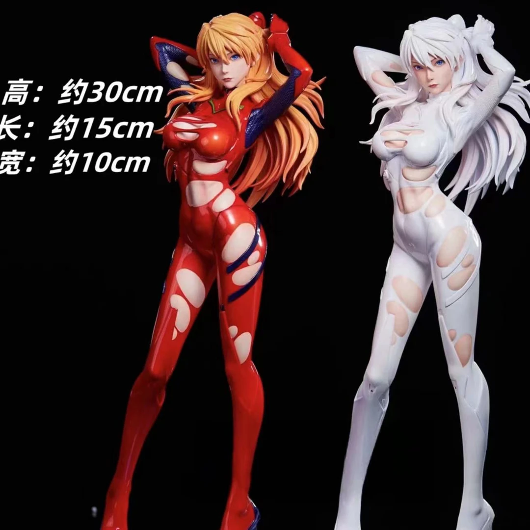 新福音战士 机甲明日香 现货秒发 红白双色 手办摆件 动漫模型
