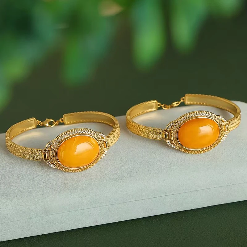 铜合金手镯 复古个性镂空女神款轻奢手镯