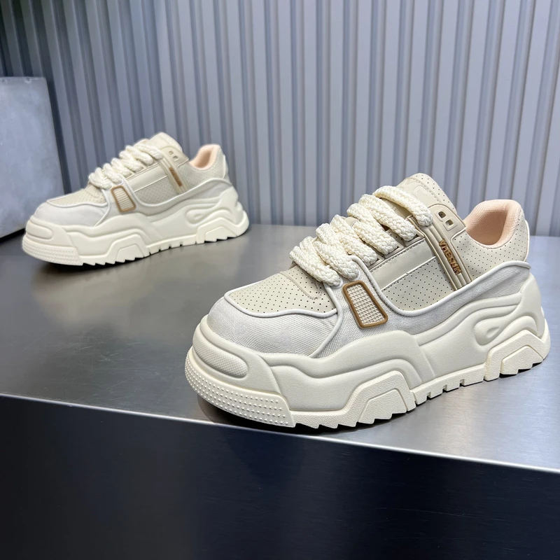 欧洲站厚底男士新版轻奢韩版网红休闲鞋青春潮流时尚百搭秋季男鞋