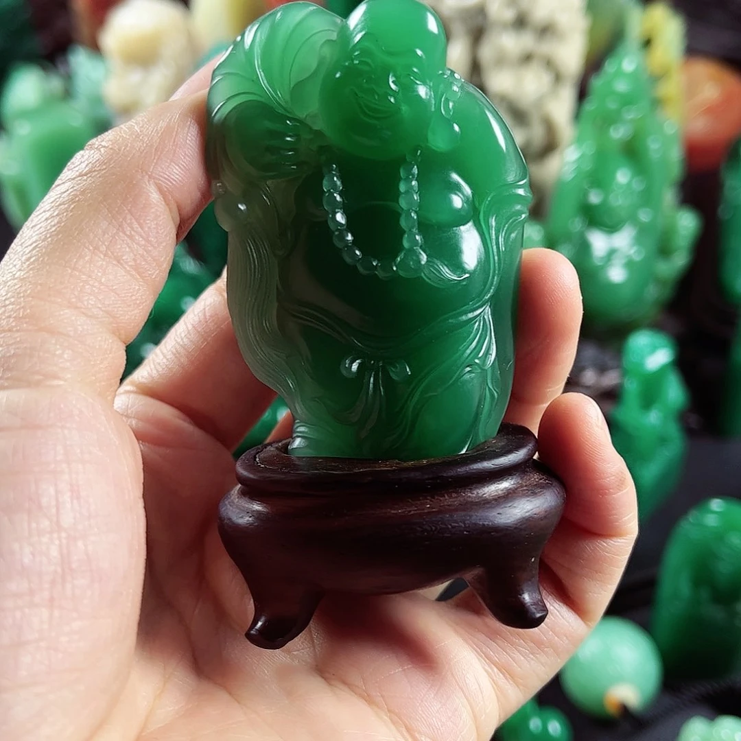 四川石雅安绿名贵石材