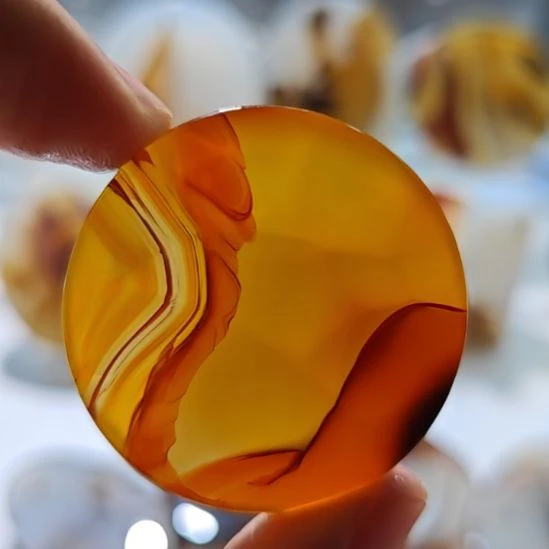 玛瑙/玉髓未镶嵌吊坠(不含链)60号