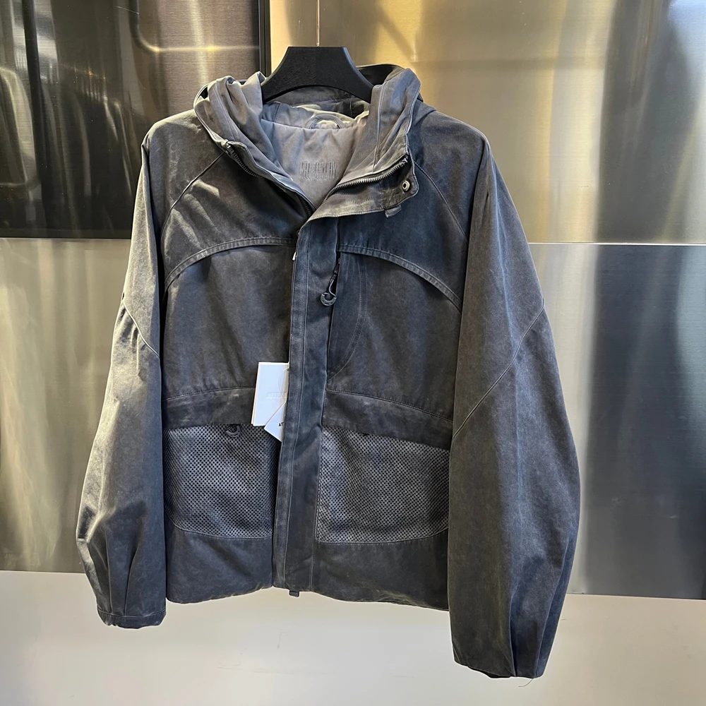 6811  【机甲风 素绉缎 厚款轻量感化】冲锋衣 W019-10899