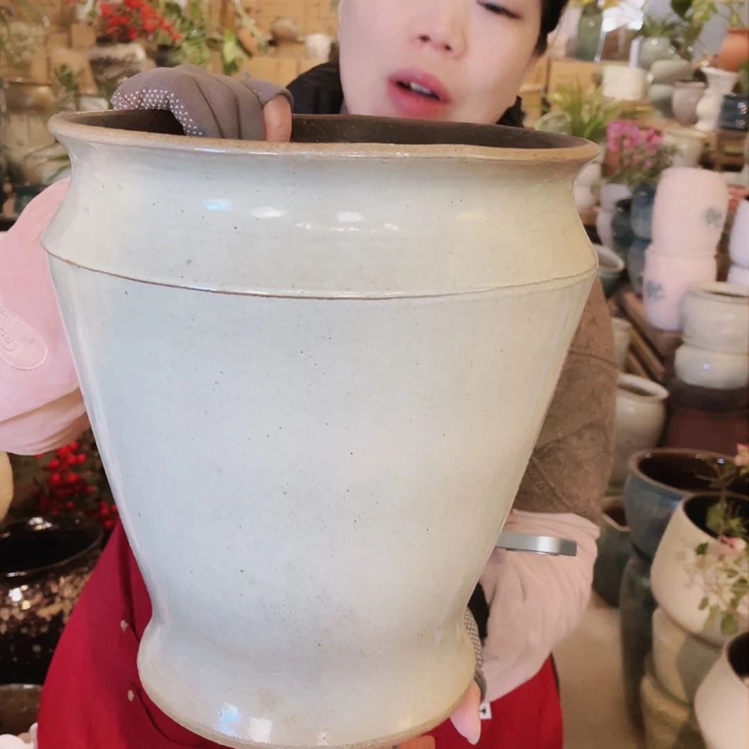 紫砂花盆高度30口径26