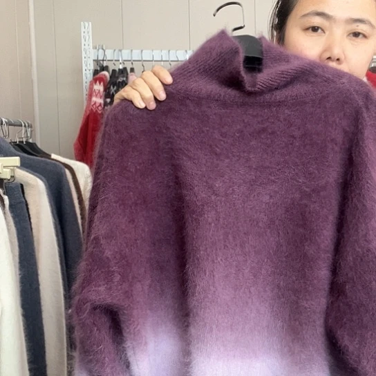 渐变紫色高反一件