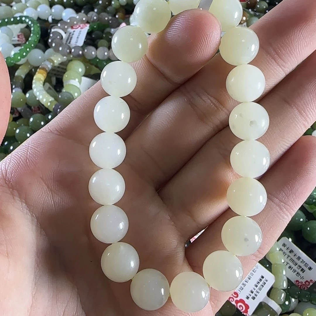 和田玉手链未镶嵌126