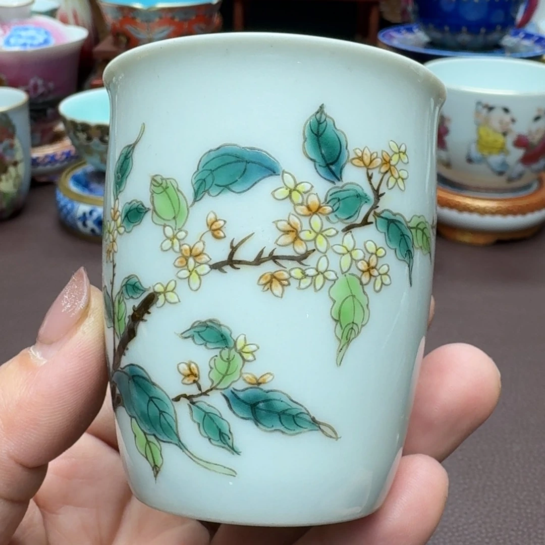 瓷片景德镇仿古手工制作精品展示