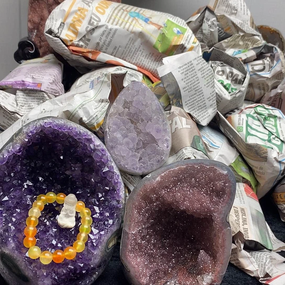 紫晶未镶嵌大型摆件（非配饰）