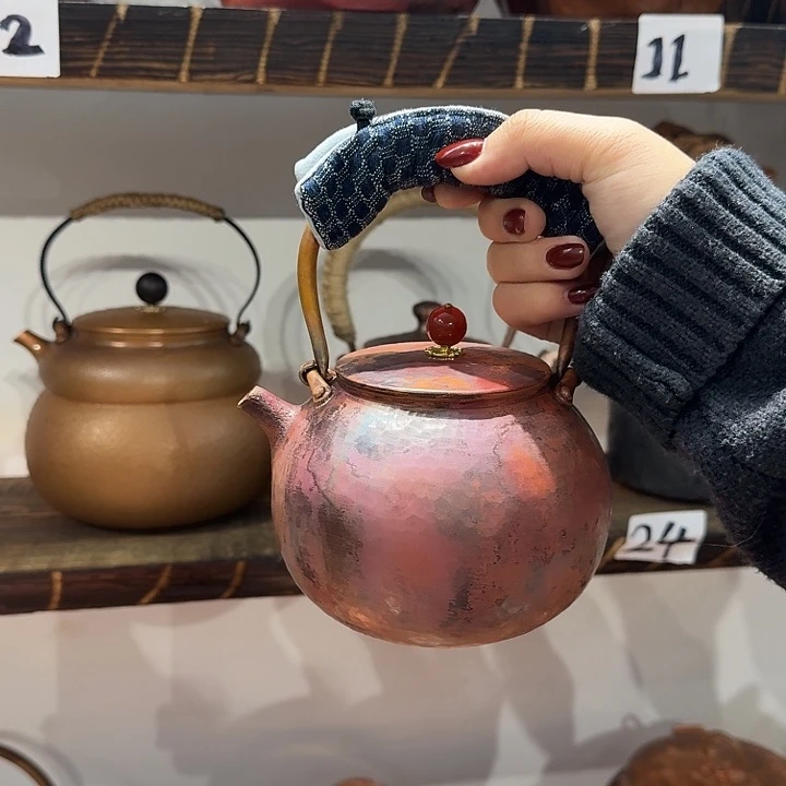 李***想紫铜手工制作摆件