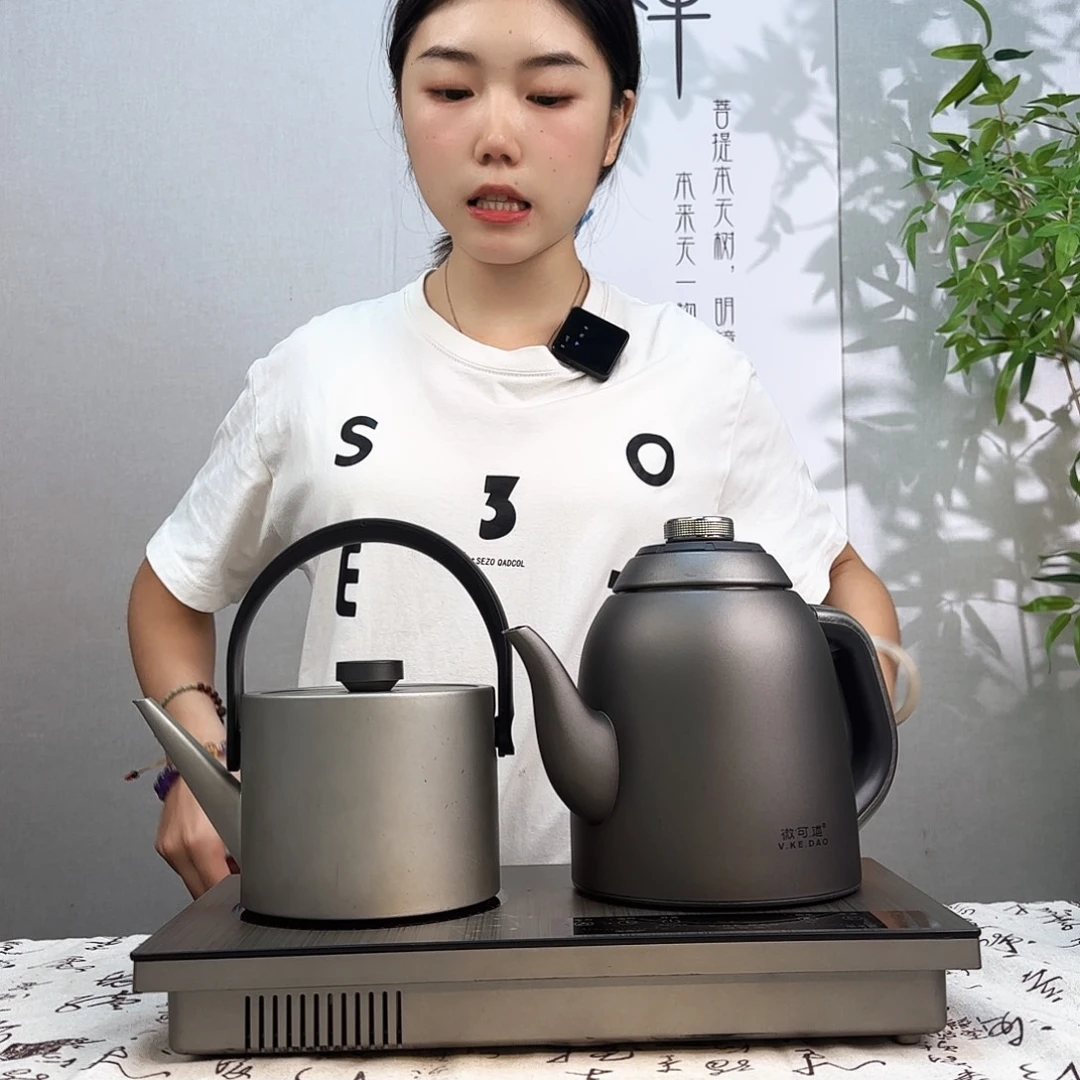 @***静微可道纯钛烧水壶系列产品