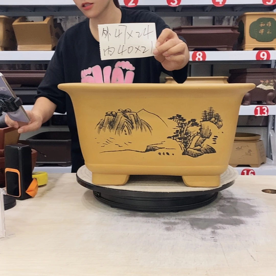 紫砂花盆紫砂花盆