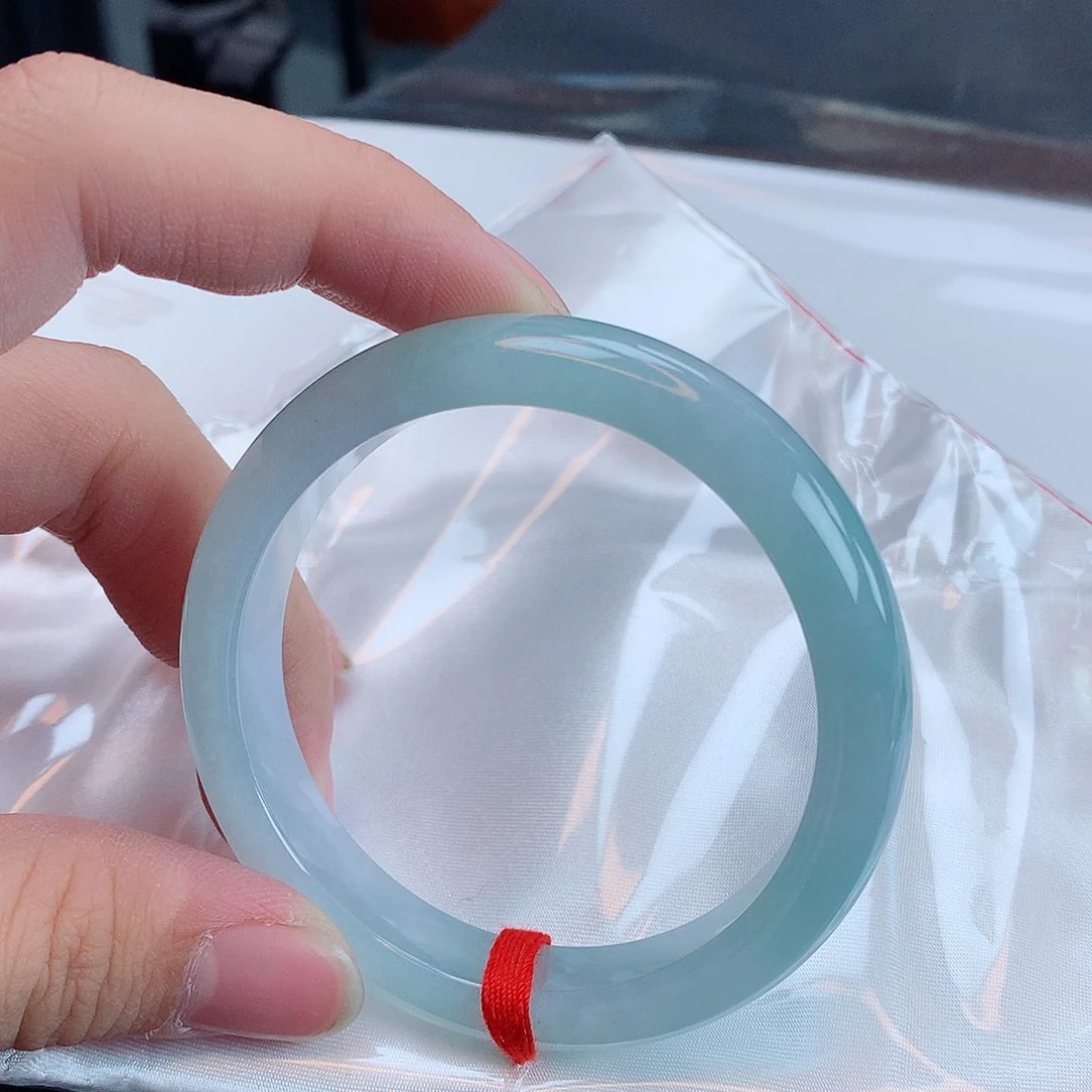 翡翠手镯未镶嵌天然缅甸翡翠A货手镯