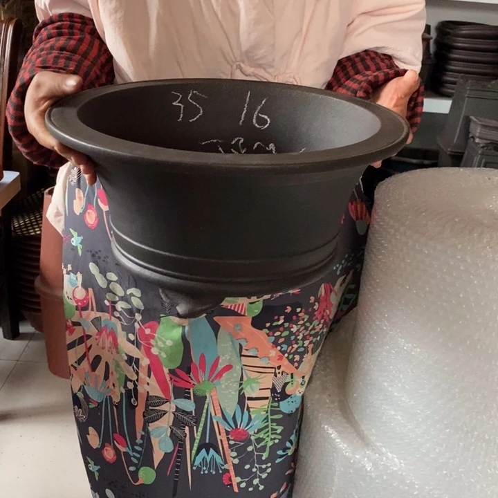 紫砂花盆自己做的吗好的