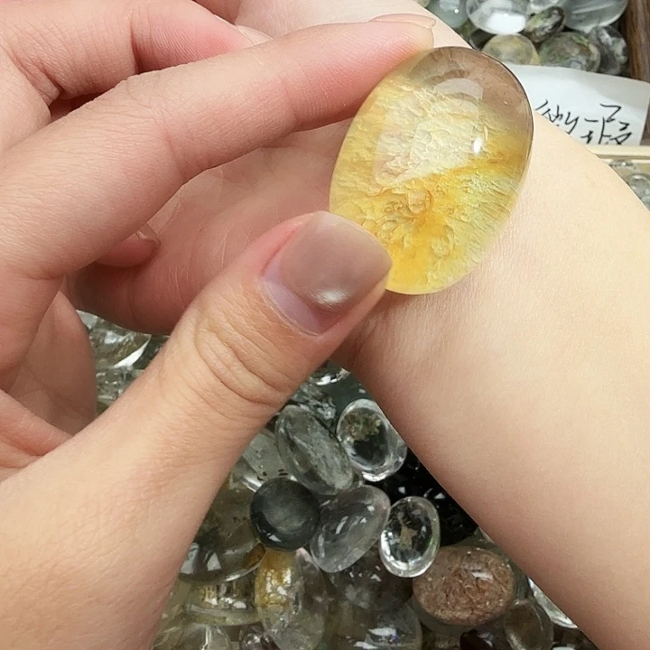 我***！水晶珠宝半成品未镶嵌