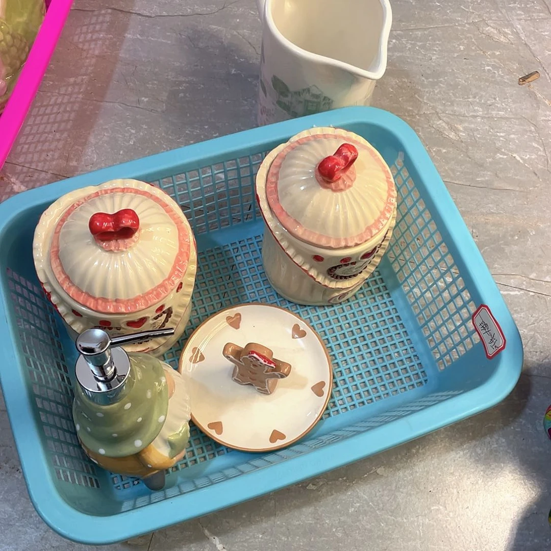 陶瓷餐具家用罐子可**甜