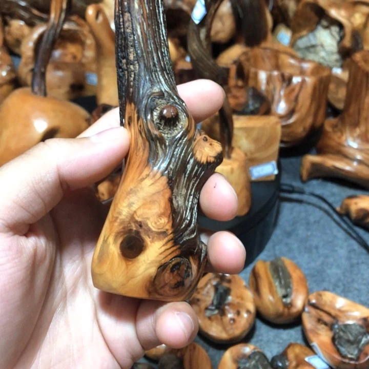 貮***陸柏木（崖柏）崖柏手把28