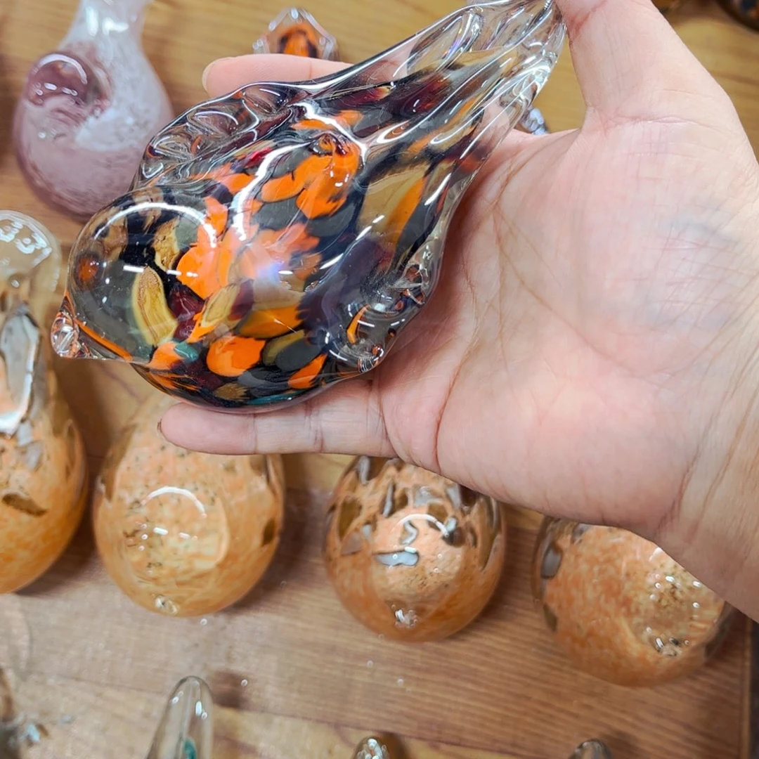 家悦美居琉璃花瓶摆件