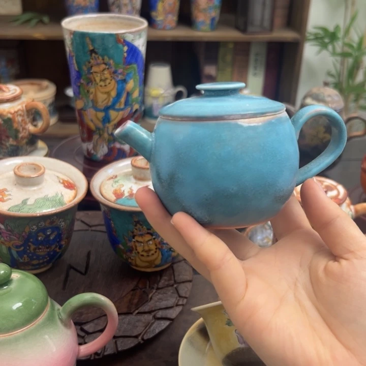 景德镇手工手绘制作茶具