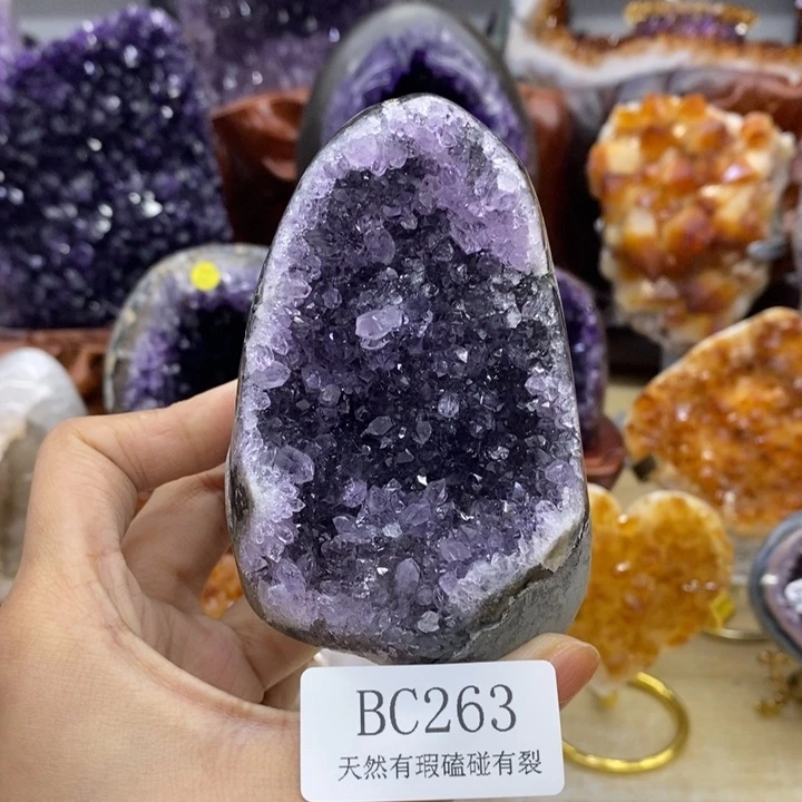 未镶嵌大型摆件（非配饰）紫晶