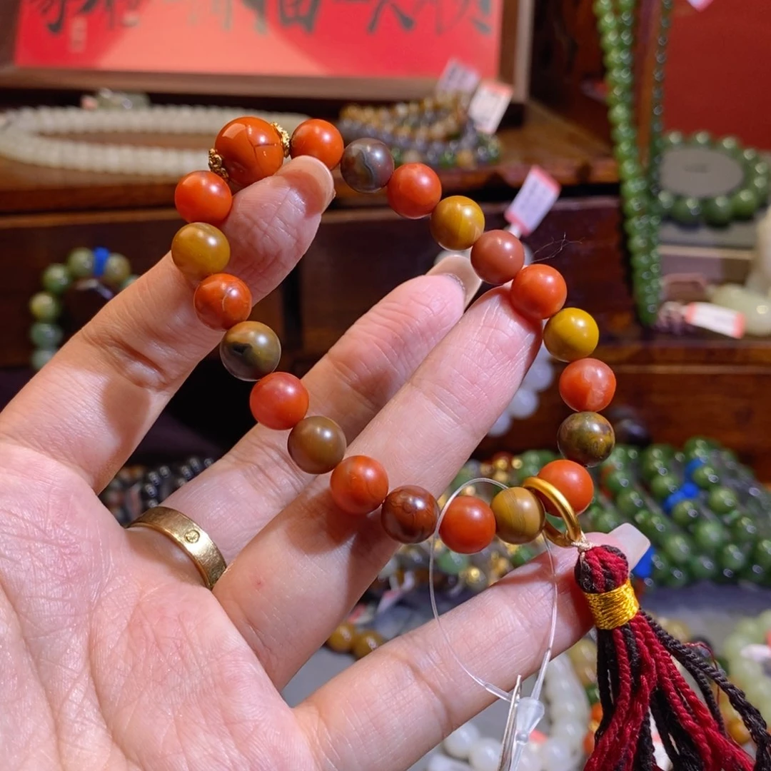 手链未镶嵌南红玛瑙