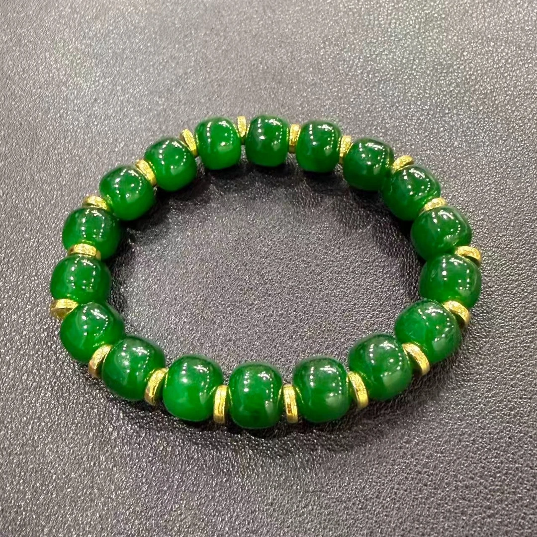 【福满满珠宝】FU007-DIY青碧芙蓉萃精美手串-多样性发其一