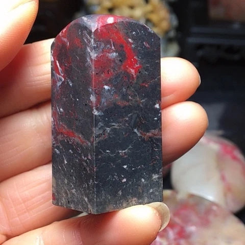 昌化石印石昌化鸡血石