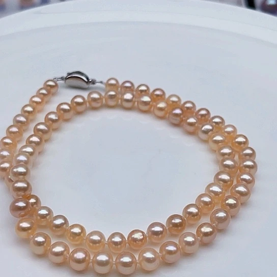 未镶嵌颈饰淡水珍珠