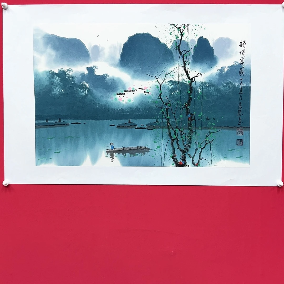 国画张泉踪老师精品