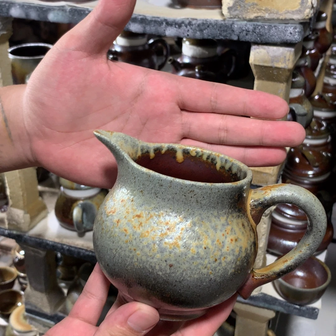 紫砂茶壶纯自然柴烧