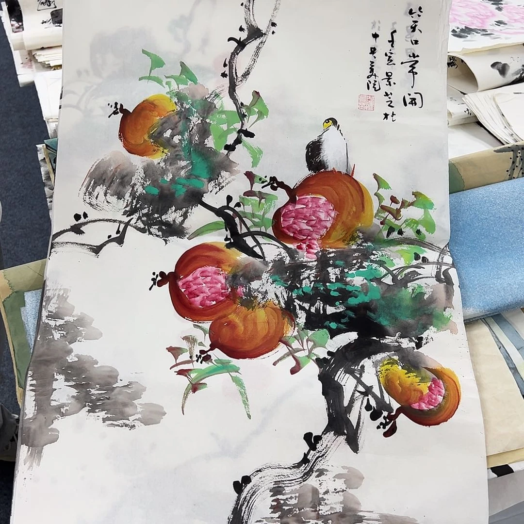 国画纯手绘作品欣赏