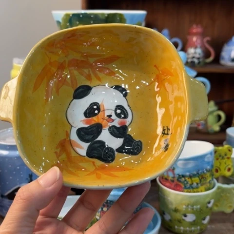 炉景德镇釉下手绘陶瓷