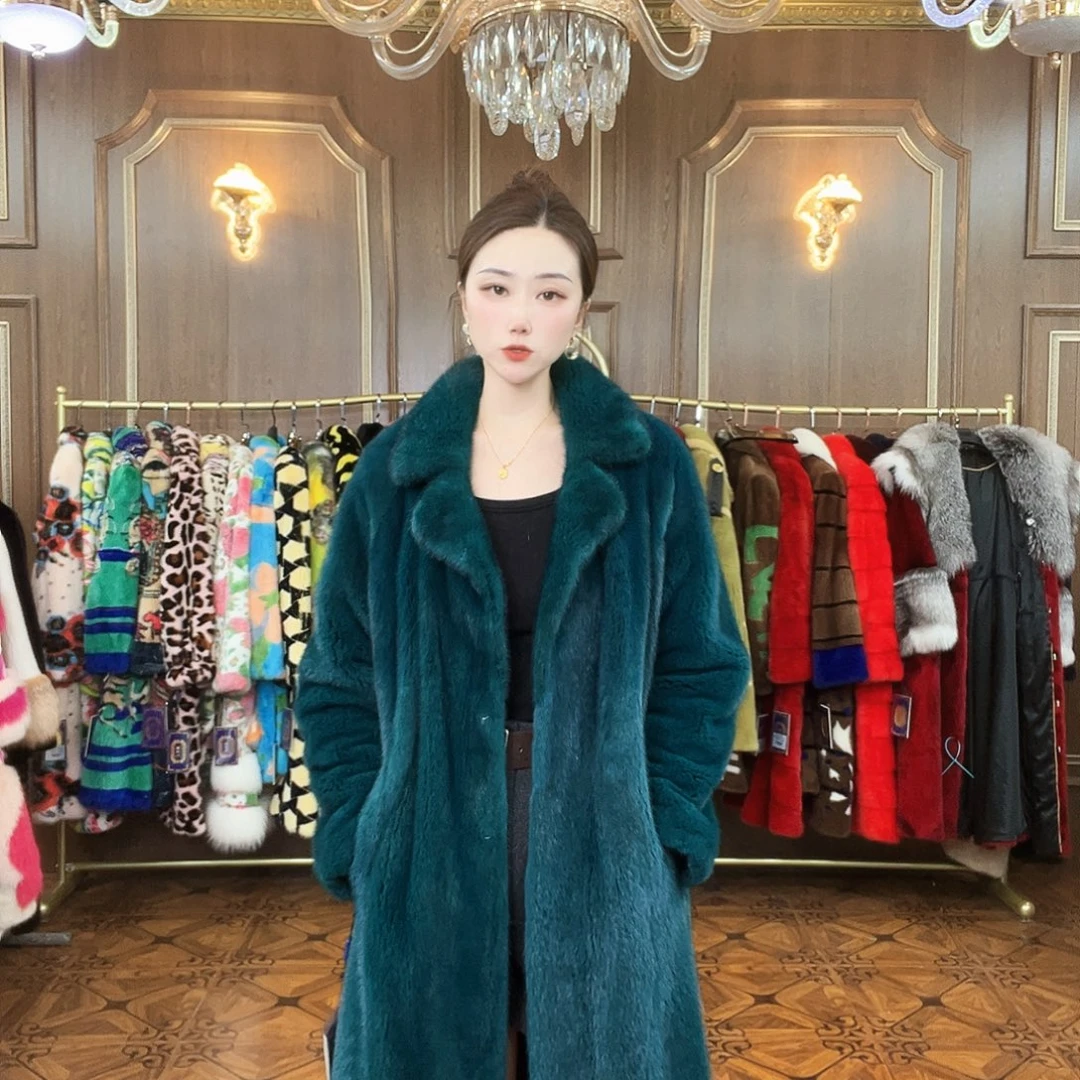 貂皮大衣时尚潮流