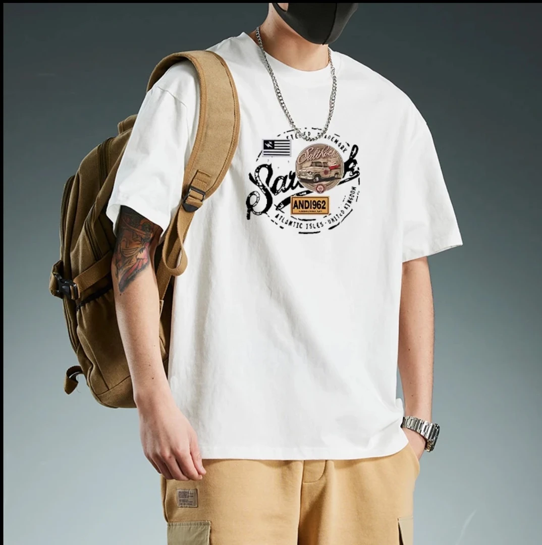 2025款 男女款高奢时尚圆领宽松百搭春夏T恤[962]15