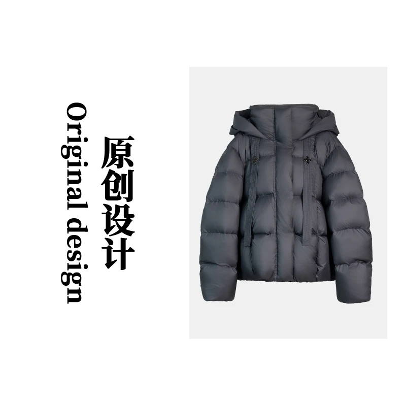 【主理人娟姐推荐】短款小O型飘带羽绒服SDYH2355