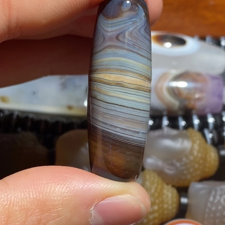 玛瑙/玉髓未镶嵌项链