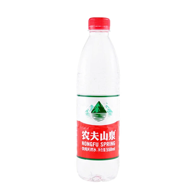 【农夫山泉】农夫山泉天然饮用水550ml*1瓶/1箱