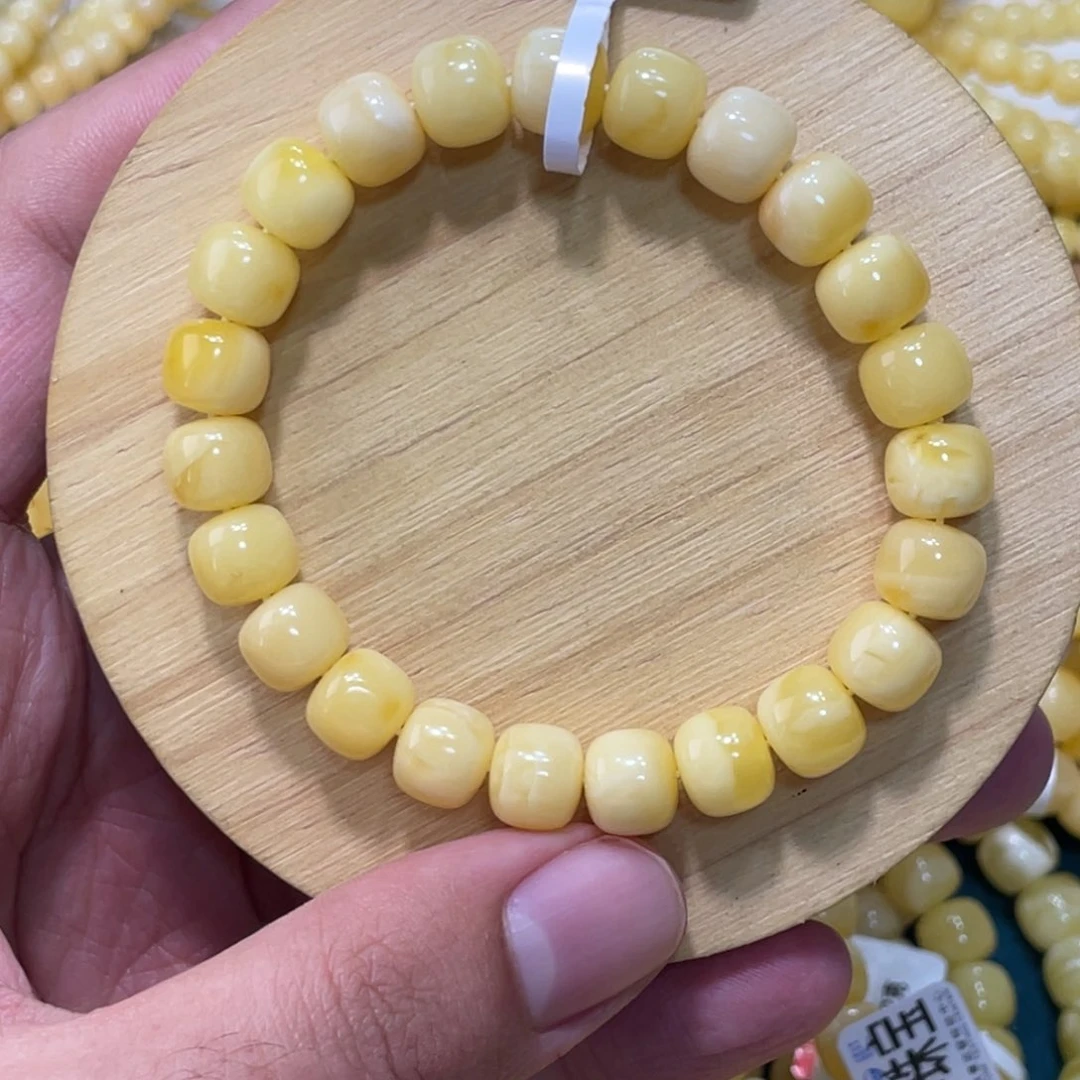 蜜蜡手链未镶嵌蜜蜡