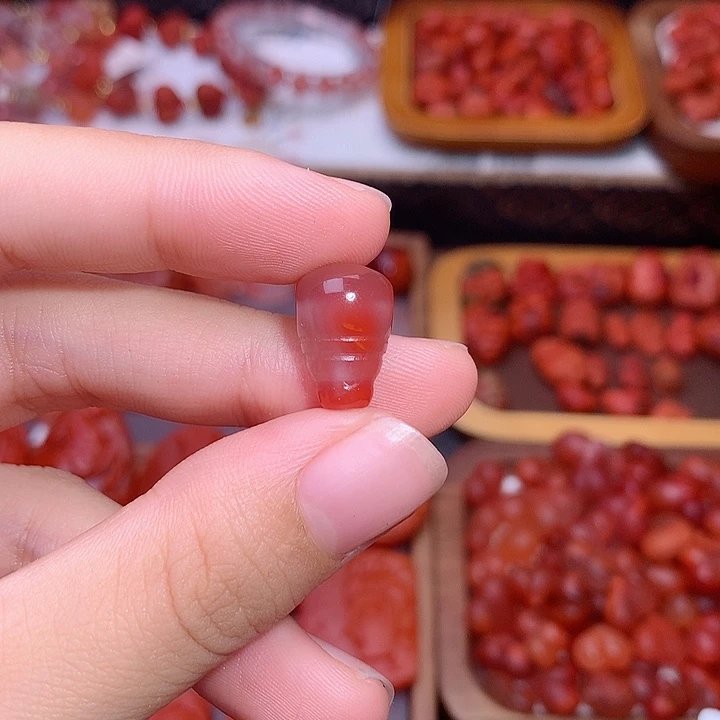 *****南红玛瑙未镶嵌南红三通2
