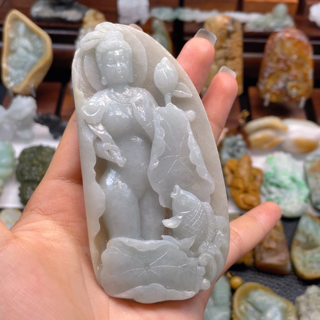 定制翡翠未镶嵌翡翠