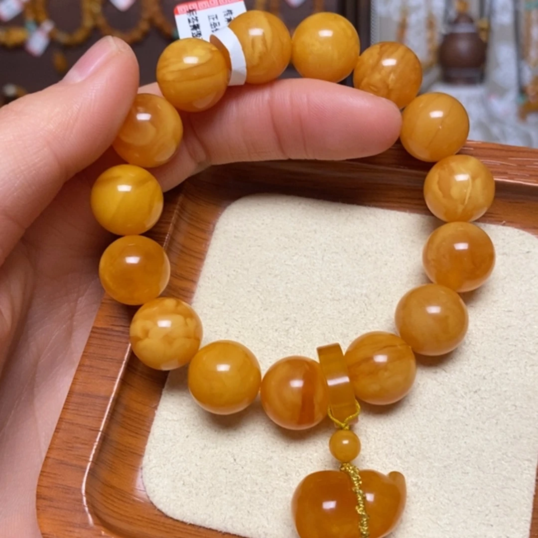 【闪购商品】手链蜜蜡未镶嵌手串