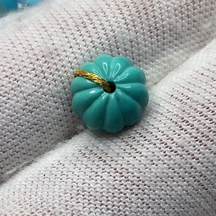 绿松石未镶嵌天然原矿 地大质检