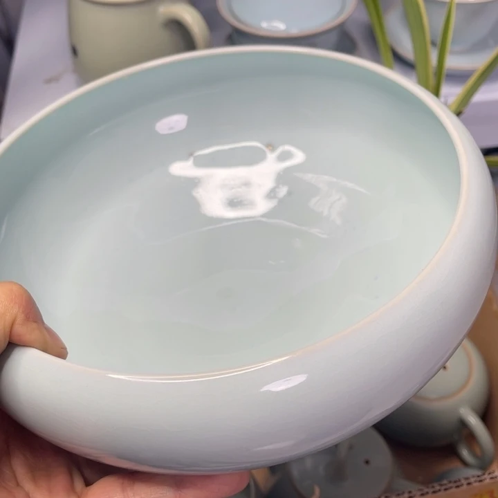 知****汝州原矿原釉大瑕茶洗