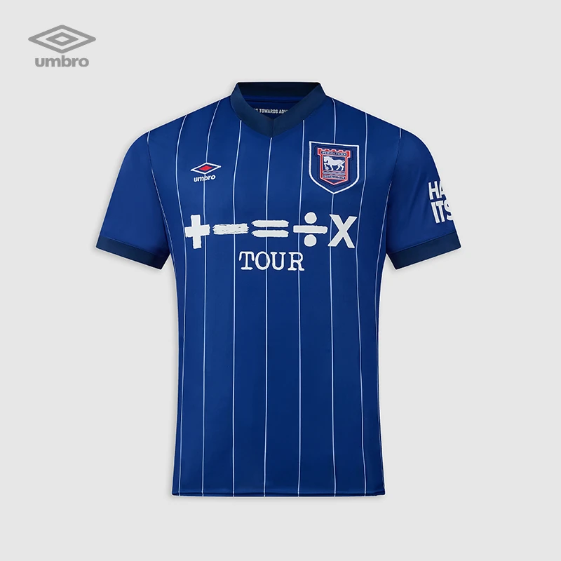 Umbro/茵宝伊普斯维奇主场球员版短袖足球服舒适透气U2124310213