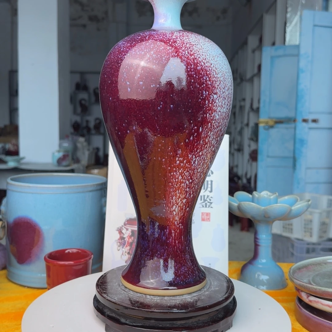 昊***贸摆件郑家钧瓷摆件