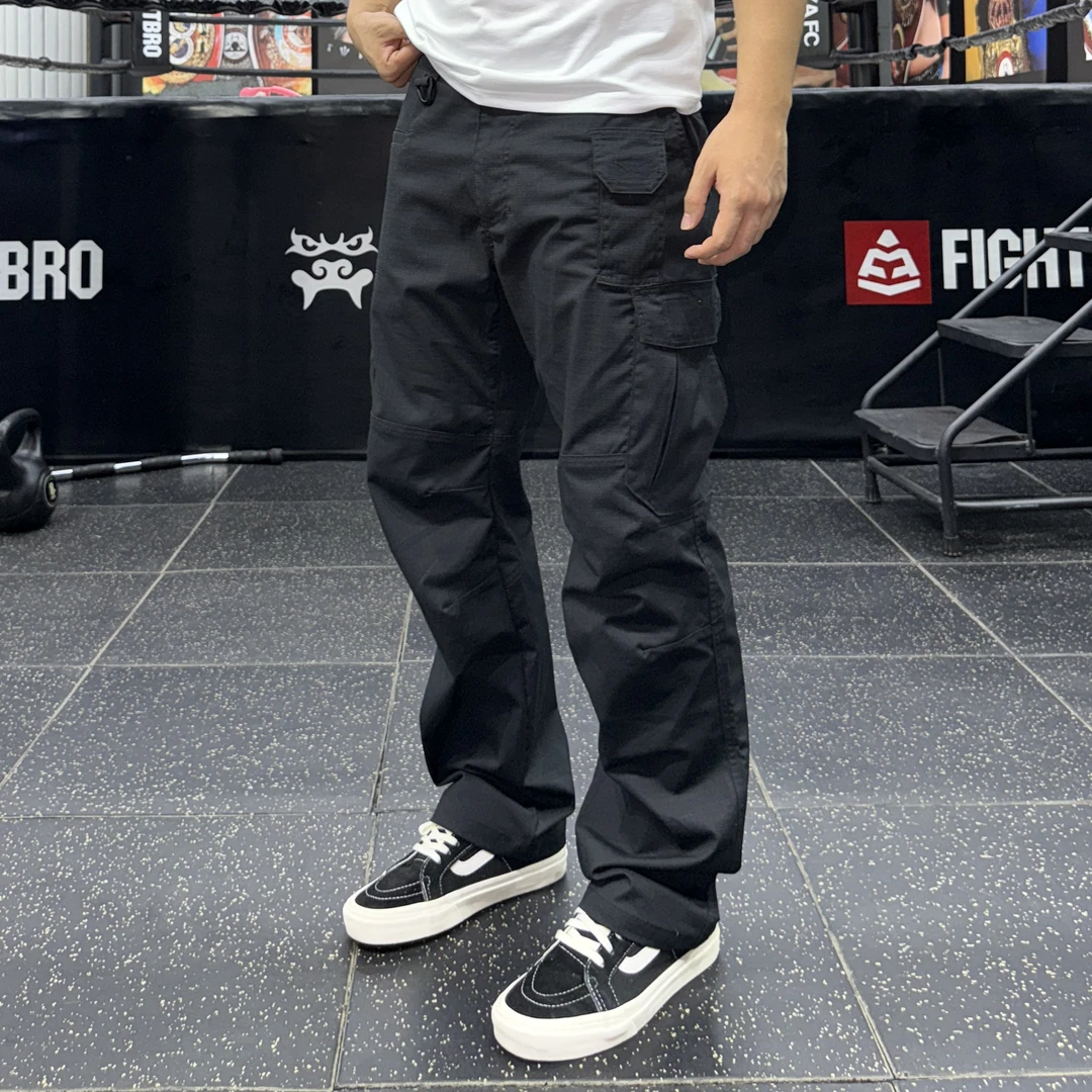 【YX2】男士弹力战术风长裤美式耐磨防划工装徒步登山长裤百搭简约