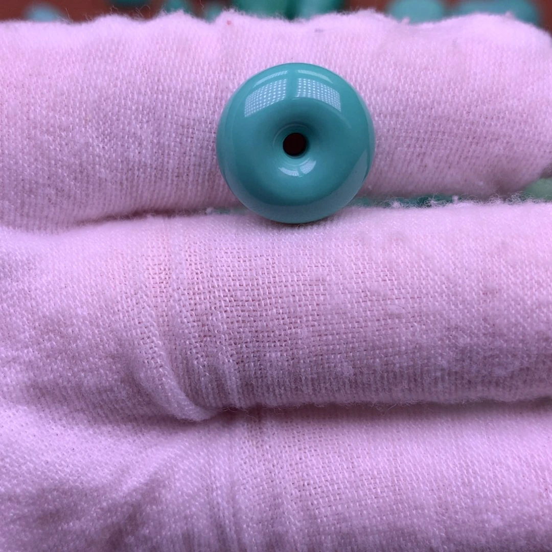 ****&原生态散珠配珠平安扣卡15