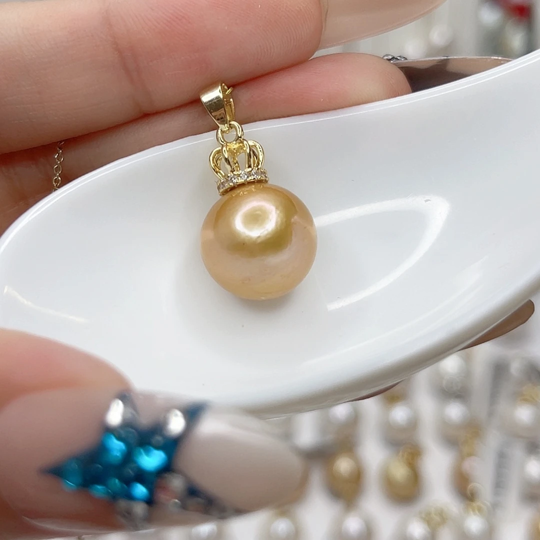 淡水珍珠合金吊坠(赠链)