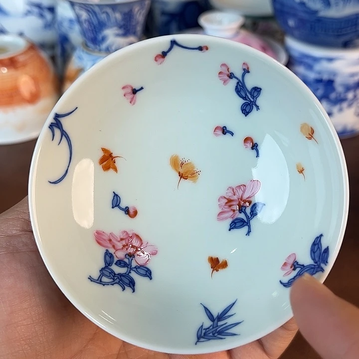 瓷片景德镇全手工手绘陶瓷