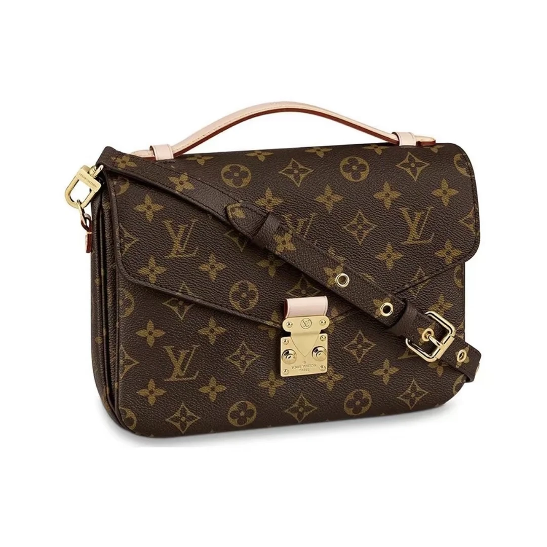 99新 LouisVuitton/路易威登 Pochettemetis邮差包 老花/拼色