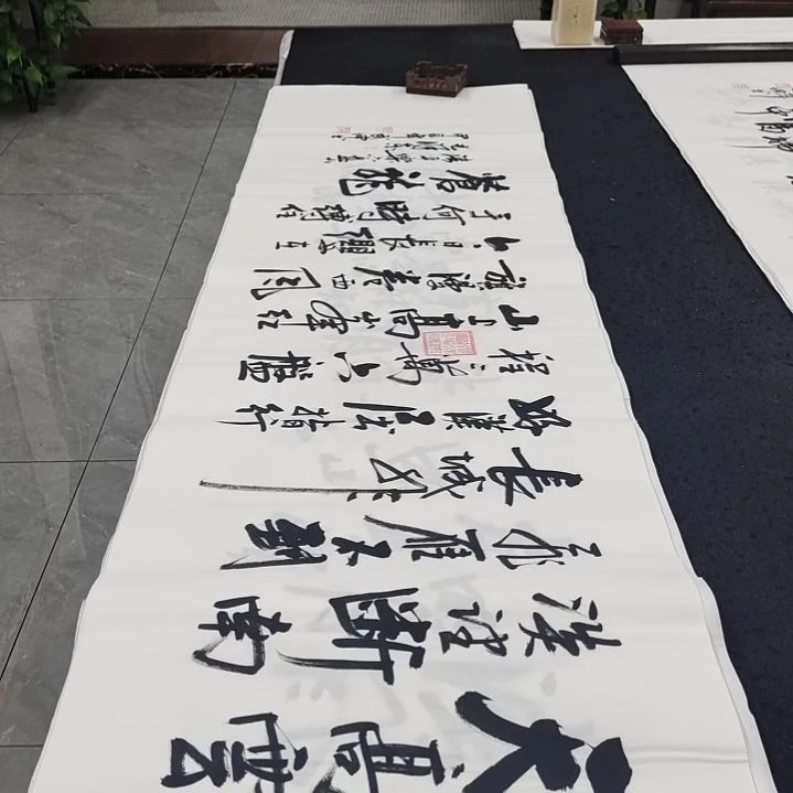 白武坤老师作品一副